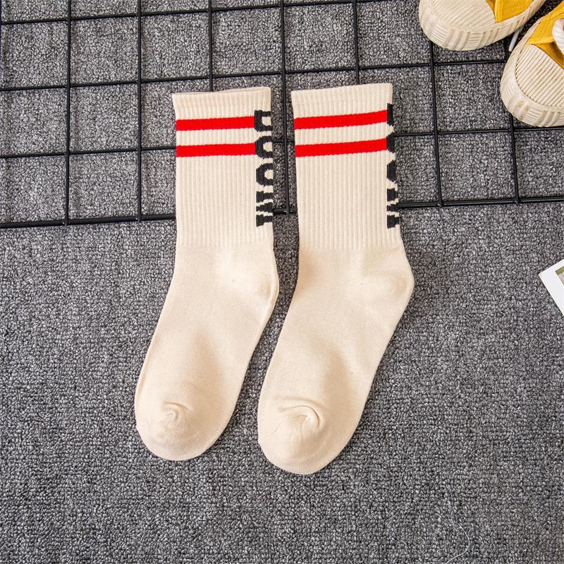 Autumn And Winter Personality Street In Tube Socks Tide Couple Models Fashion Cotton Socks